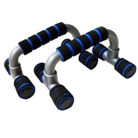 Arnav Standard Multi Colour T Shape Push Up Bars with Foam Handles