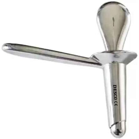 Desco Medium Stainless Steel Medium Reusable Vaginal Speculum