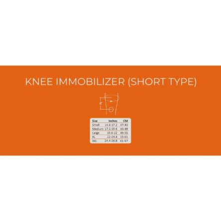 Adore Short Type Knee Immobilizer