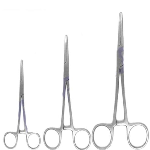 Forgesy 3 Pcs Stainless Steel Artery Forceps Set