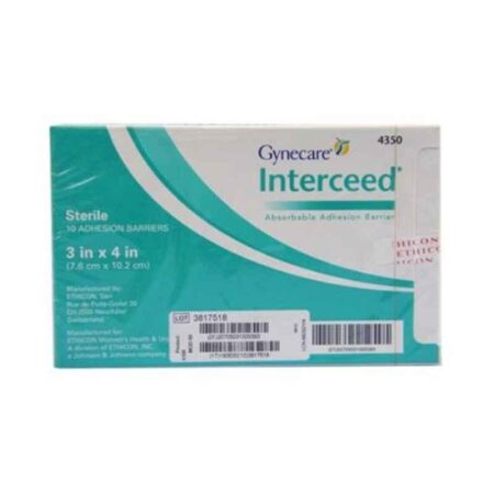 Ethicon 4350 10 Pcs Absorbable Adhesion Barrier Box