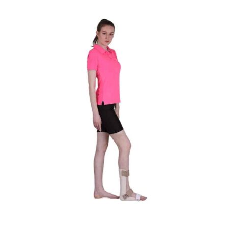 Salo Orthotics Polypropylene Left Static Adjustable Ankle Foot Orthosis