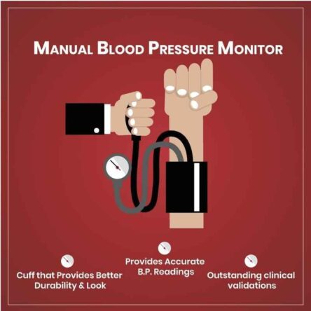 Max Pluss Digital Blood Pressure Monitor Cuff