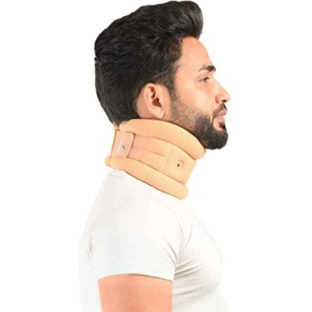 K Squarians Plastic Beige Neck Support Collar