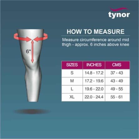 Tynor Silicone Ring Urbane Knee Support