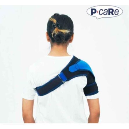 P+caRe Neoprene Grey & Black Shoulder Wrap Brace