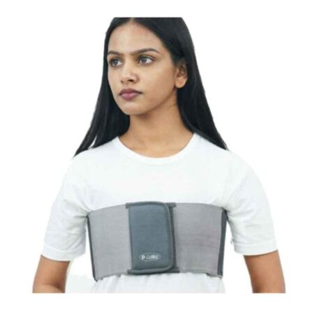 P+caRe Grey Rib Belt