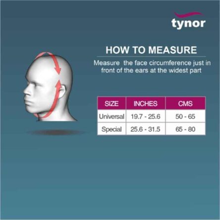 Tynor Universal Open Hood Face Compression Garment