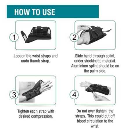 Med E-Move Elastic Wrist Splint