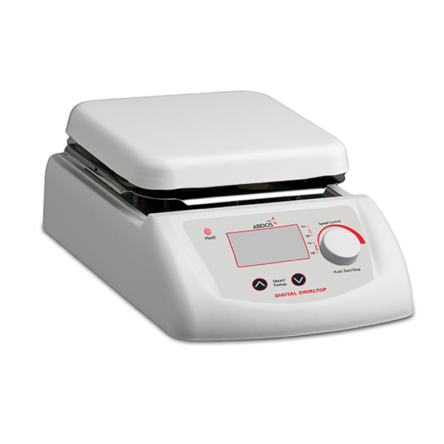 Abdos 16.5×16.5cm Swirltop Digital Magnetic Stirrer
