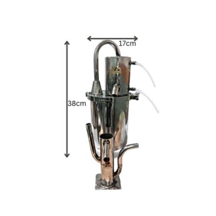 HM Herbals 5L Stainless Steel Mini Distillation Unit