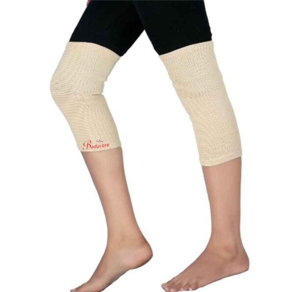 Bodycare Cotton & Elastic Beige Tubular knee Support