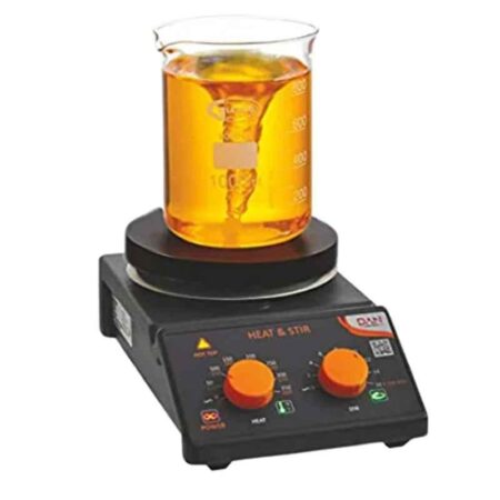 Glassco by Dan Logitech Analog Aluminium Ceramic Top Coated Magnetic Stirrer with Hotplate