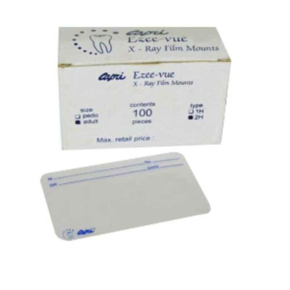 Capri 100 Pcs Ezee Vue X-ray Film Mounts Box