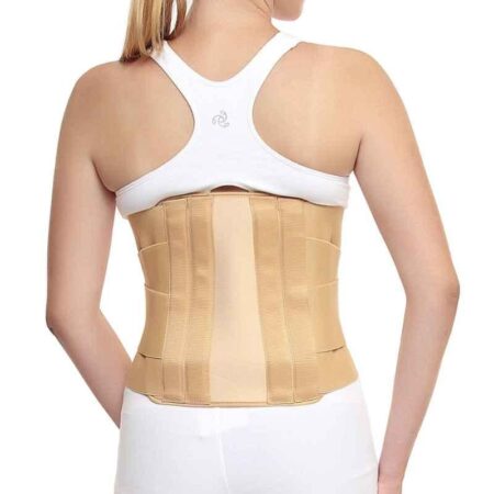 Witzion XL Contoured Lumbar Sacral Beige Back Support Belt