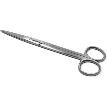 Desco 6.5 inch Stainless Steel Straight Mayo Scissor