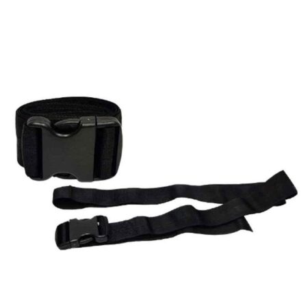 Desco 2x77.5 inch Black Safety Belt for Stretcher