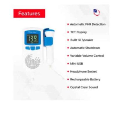 Dr Odin AD51B TFT Display Fetal Doppler