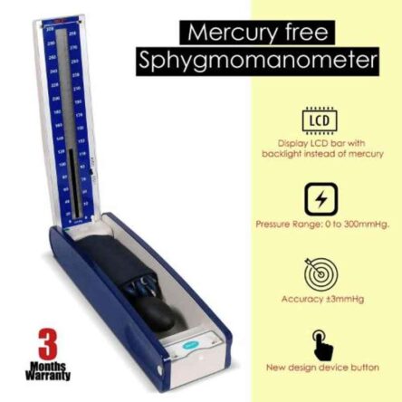 MCP Mercury Free BP Monitor