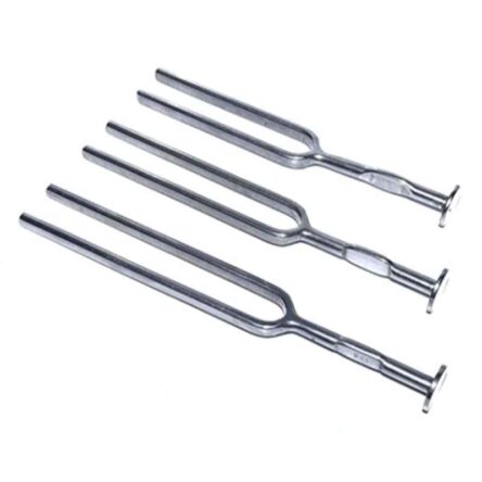 Forgesy 3 Pcs Stainless Steel Tunning Fork Set