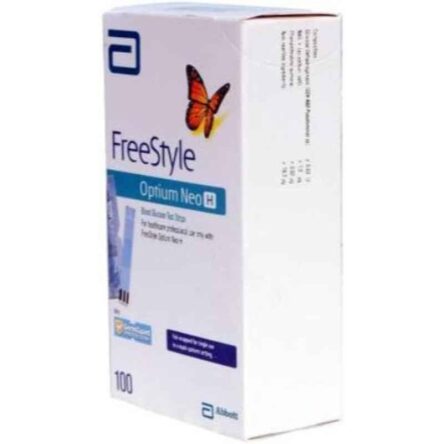 Abbott Freestyle Optium Neo H 100 Pcs Glucometer Test Strips