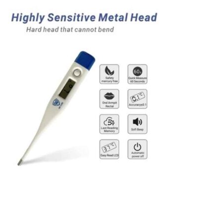 Wecure White Dual Mode Fast Reading Digital Thermometer