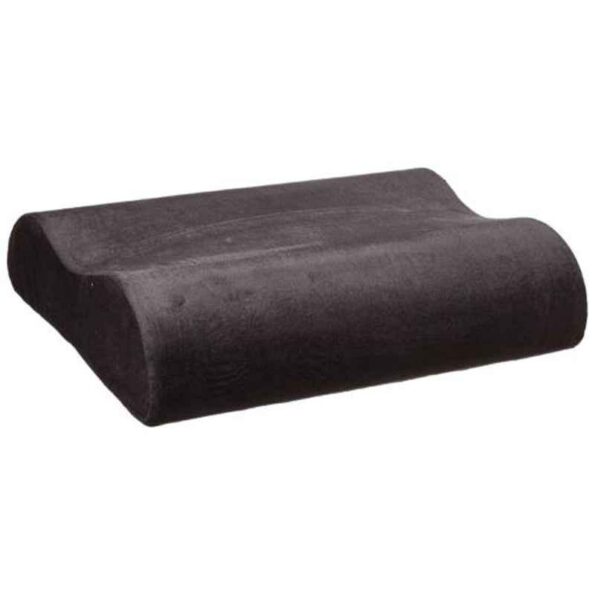 Flamingo Black Contoured Pillow
