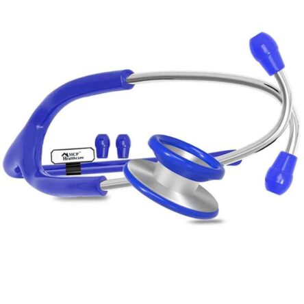 MCP Classic Stainless Steel Blue Dual Head Stethoscope