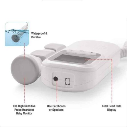 Easycare High Sensitivity Probe Fetal Doppler Without Radiation