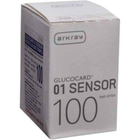 Glucocard 01 Sensor 100 Pcs Glucometer Strips Box