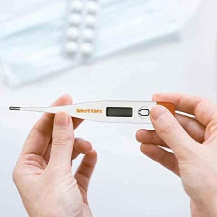 Smart Care Metal LCD Display Digital Thermometer (Pack of 5)