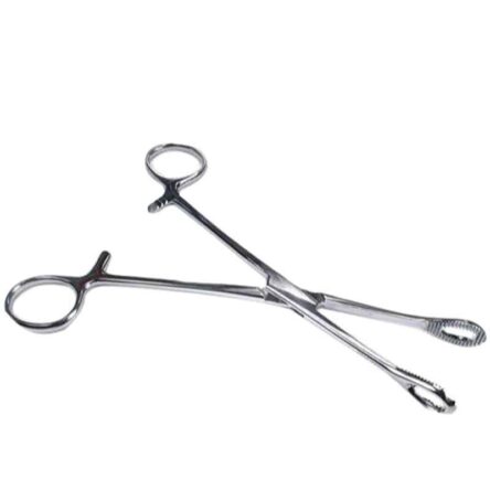 Forgesy NEO51 8 inch Stainless Steel Sponge Holding Forceps