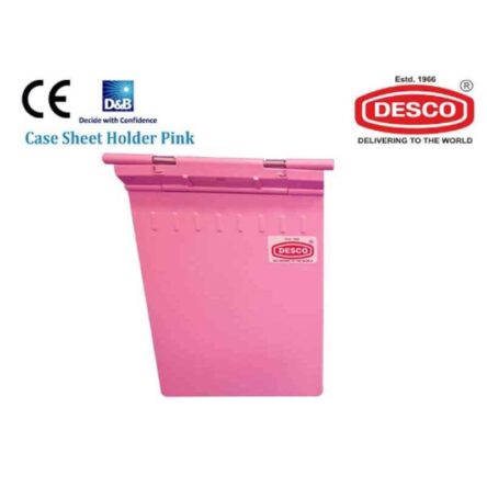 Desco A4 ABS Pink Case Sheet Holder