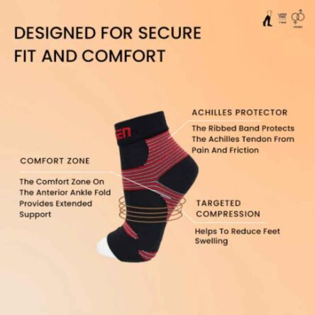 Sorgen Open Toe Ankle Compression Sleeve