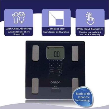 Omron HBF-224 Black Digital Body Composition Monitor