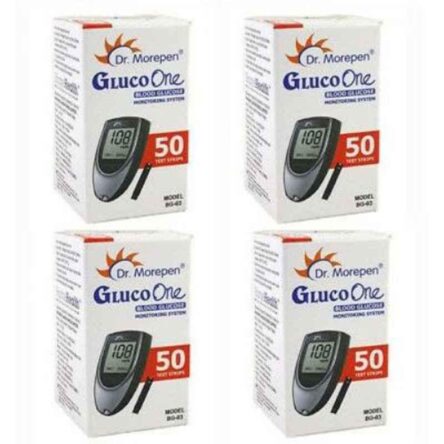 Dr. Morepen Bg_03 200 Pcs Glucometer Strips Box