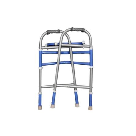 Thermomate W-3 158kg Blue Aluminum Height Adjustable Folding Walker