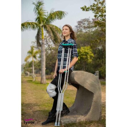 Tynor Axillary Crutch Walking Sticks Pair