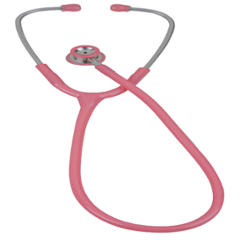 Vkare Ultima Pink PS Pediatric Stainless Steel Stethoscope