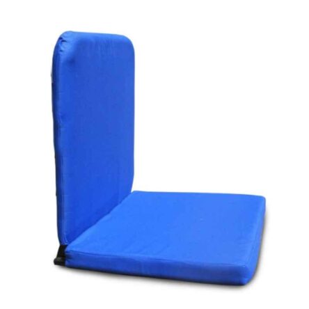 Kawachi Sky Blue Meditation & Yoga Floor Chair with Back Support