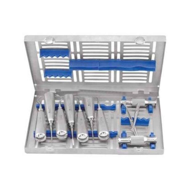 GDC 9 Pcs Root Elevators with Cassette Set