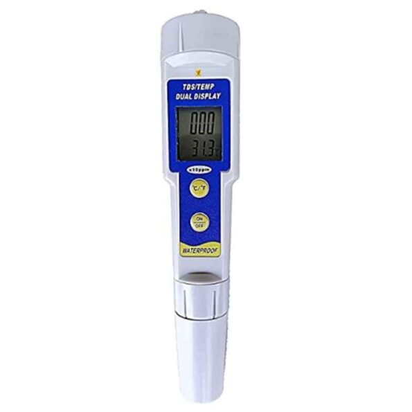 Lab Junction White & Blue Water Proof Temperature Meter