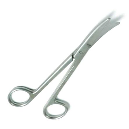 Forgesy 6.5 inch Silver Stainless Steel Mayo Curved Surgical Scissor