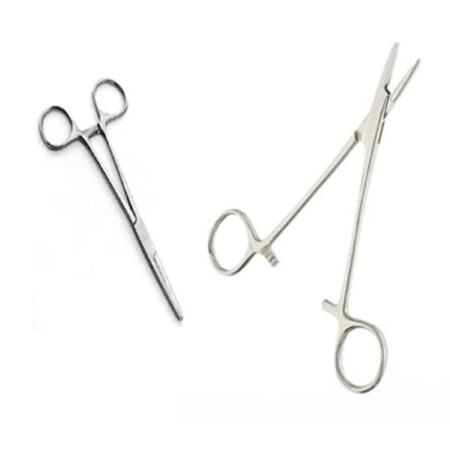 Forgesy 5 inch Artery Forceps & 5 inch Needle Holder Combo