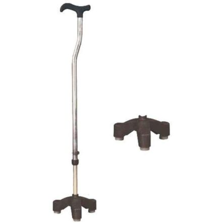 Flamingo Gold Tripod Walking Stick