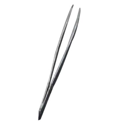 Glassco 125mm Stainless Steel Curved Fine Point Forceps