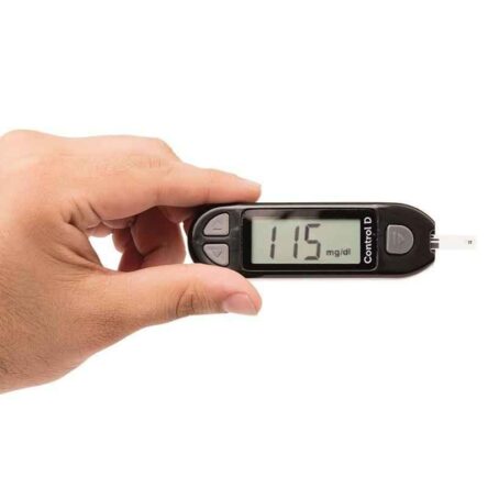 Control D Glucometer Kit with 10 Strips