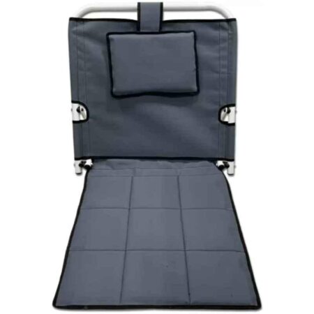 Divine Medicare 56cm Stainless Steel Grey 5 Gear Adjustable Backrest
