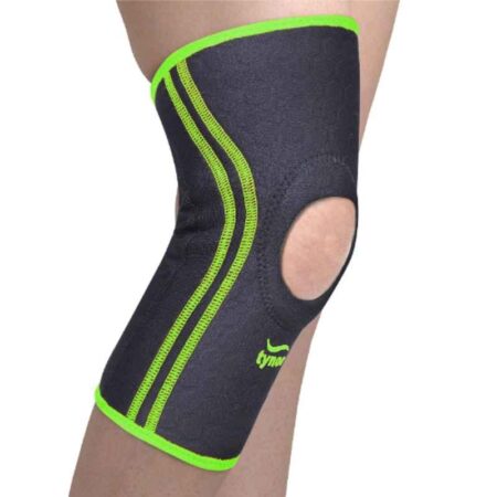 Tynor Black & Green Neoprene Knee Support Wrap