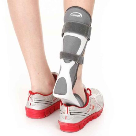 Samson Large Polypropylene Grey Right Foot Drop Splint